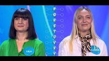 Lilit y Claudia tratan de conseguir su asiento en ‘Rueda la letra’