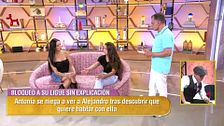 Antonia da su versión de lo ocurrido con Alejandro el último día que se vieron