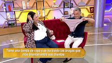 Una invitada muestra en ‘El diario de Jorge’ los distintos tipos de bragas que existen: “Estas son cristianas”