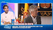 Fabián Pérez calcula cuántos migrantes entraron en Ceuta a partir de los nuevos datos aportados por Marlaska: "Esa sería la cifra"