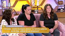 Fernanda, madre biológica de Jesica, entra por teléfono para contar una versión diferente a la de Montse