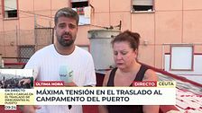 Fina está viviendo el tenso traslado de migrantes desde su casa: "No he podido salir de casa ni para ir a trabajar"