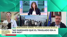 Presidente del puerto de Ceuta: "Me enteré a través de los medios del traslado"