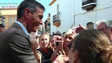 Fernando Carrera, tras el recibimiento del presidente en Huelva: “Hay mucha gente que quiere a Pedro Sánchez”