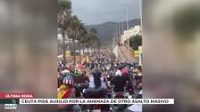 Ceuta pide auxilio por la amenaza de otro asalto masivo