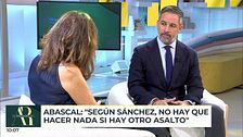 Santiago Abascal, sobre la gestión de Sánchez en Ceuta: "Según Sánchez, ya no hay que hacer nada si hay otro asalto"