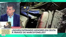 Manuel Marlasca, sobre un presunto aumento de migrantes en Ceuta: "Estarían utilizando los túneles del narcotráfico para pasar"