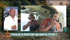 Asraf Beno pide que le bajen el helicóptero para su salto: "Te lo juro que tengo un miedo increíble"