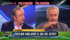 El debate de El Chiringuito por la posible roja a Junior Firpo acaba con rajada de Rafa Almansa contra el Getafe