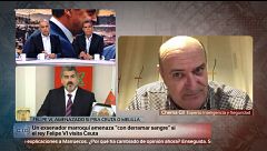 Chema Gil informa sobre el exsenador marroquí que amenaza "con derramar sangre" si Felipe VI visita Ceuta: "Es un tipo peligroso"