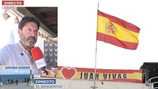 Ernesto, el vecino ceutí que pone el himno cada hora: ‘’Que se entere el delegado de Gobierno de que Ceuta es España’’