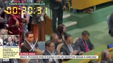 Delcy, 75 pasos por 31 países con un único objetivo: besar a Pedro Sánchez