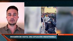 El portavoz del CEP denuncia el hartazgo de los policías tras el traslado de migrantes al puerto de Ceuta: "No estaba organizado"