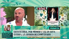 María José Campanario se pronuncia sobre el conflicto de Juls Janeiro y Belén Esteban: "No voy a censurar a mi hija"