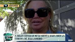 Belén Esteban responde a María José Campanario y a Juls Janeiro: "Mi hija no tiene ningún papel firmado"