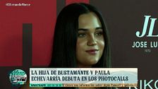 Daniella, hija de David Bustamante y Paula Echevarría, acaba descalza en su primer photocall en solitario