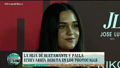Daniella, hija de David Bustamante y Paula Echevarría, acaba descalza en su primer photocall en solitario