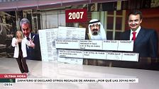 Los otros regalos de Arabia Saudí que Zapatero sí incorporó a Patrimonio Nacional