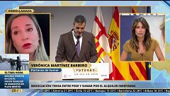 Verónica Martínez Barbero, portavoz de Sumar: "Es el momento de llevar al BOE medidas urgentes de vivienda"