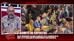 Risto Mejide comenta el encuentro entre Delcy Rodríguez y Sánchez en la ONU: “Veo una tensión bestial”