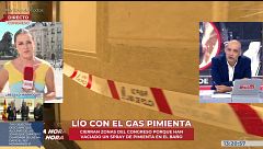 Doce personas atendidas por gas pimienta en el Congreso de los Diputados: “Ana Vázquez entrega voluntariamente el spray en la comisaría”