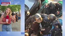Agreden a Pablo Fernández en el desahucio de Mari Carmen tras 70 años viviendo en su casa