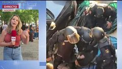Agreden a Pablo Fernández en el desahucio de Mari Carmen tras 70 años viviendo en su casa