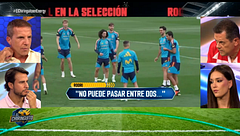 El Chiringuito muestra el rondo más tenso de la Selección Española con Rodri como protagonista
