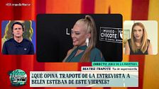 Beatriz Trapote revela qué pregunta le haría a Belén Esteban en su entrevista en '¡De viernes!'
