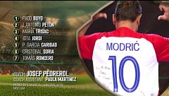 Tomás Roncero aparece con la camiseta de Croacia de Luka Modric y explica el motivo