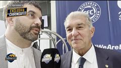 Joan Laporta pide a Florentino Pérez que se retracte: "Son manifestaciones fuera de lugar"