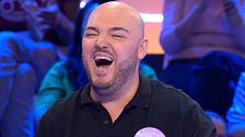 El ataque de risa de Carlos Sobera con la imitación de Fran: ''¡Grande!''