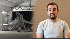 Los pilotos españoles que derribaron un dron ruso en Rumanía: "Estábamos durmiendo cuando oímos la alarma"