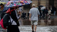 La Aemet alerta de un "cambio de tiempo importante" con descensos de las temperaturas y avisos por fuertes tormentas en doce comunidades