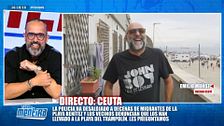 La camiseta que le han regalado a un vecino ceutí relacionada con Risto Mejide provoca su carcajada: “¡Me encanta!”