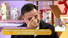 Gonzalo rompe a llorar al recordar su paso por la cárcel y su complicada relación con su padre: "Vino a verme"