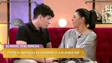 Juanvi cuenta que su madre sufre amnesia y la emociona con su mensaje en directo en 'El diario de Jorge'