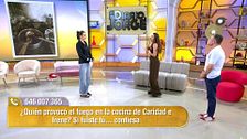 Caridad se reencuentra con la compañera de piso que la acusó de quemar su cocina: "Había más gente"