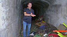 'Horizonte' se adentra en los túneles subterráneos de Ceuta donde se ocultaban migrantes: "Esto es enorme, profundo y con distintos accesos"