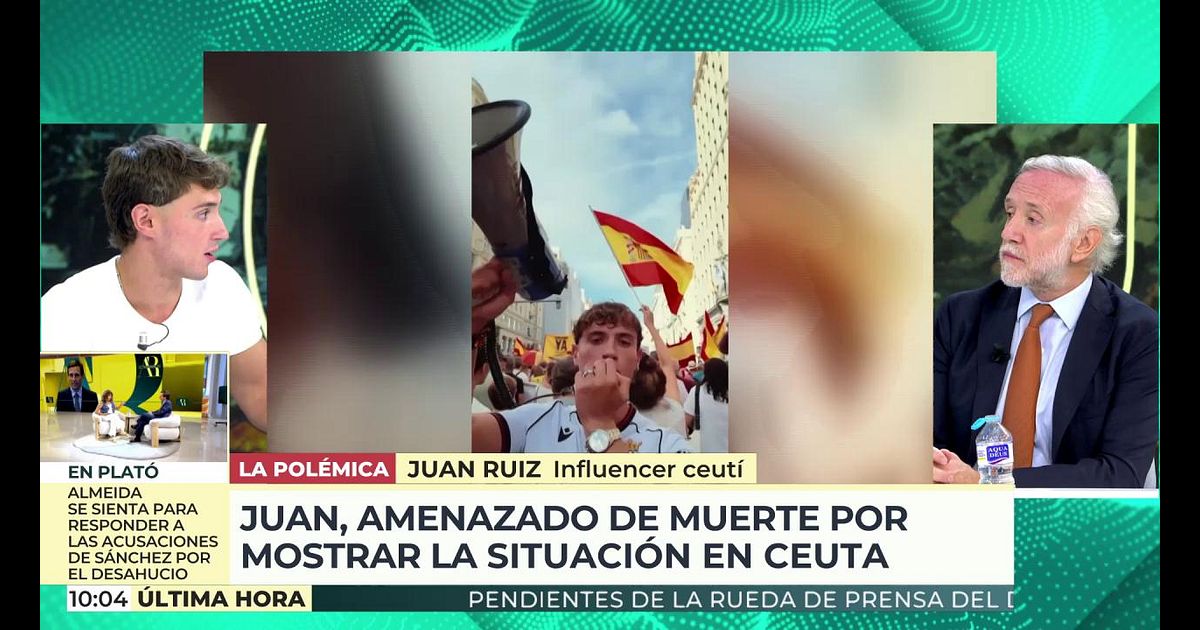 El programa de Ana Rosa: Juan Ruiz, influencer ceutí: 