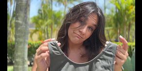 Laura Cuevas elige ser previsora y llena su saco de prendas funcionales: “No quiero que se me salga nada”