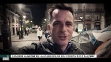 Pasamos la noche en la acampada de Sol: "Ha sido muy emocionante"