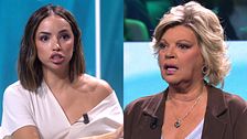 Salta la tensión entre Lucía Sánchez y Terelu Campos hablando de las tentadoras: "A ti también te calentaron la oreja"