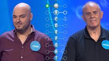 Fran y Amable se enfrentan por un asiento en 'Rueda la letra'