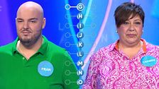 Fran y Maricarmen compiten por su silla en 'Rueda la letra'