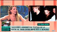 Alejandra Osborne desmiente que Makoke estuviera esa noche en la discoteca con Brad Pitt: “Él se fue con Mar Saura”