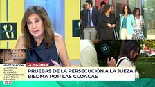 Ana Rosa, de las pruebas de la persecución a la jueza Biedma por las cloacas: "Es de las cosas que más me preocupan"