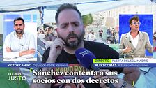 El enfrentamiento de Pepe, acampado en Sol, con Aldo Comas: "No me tomes por idiota"