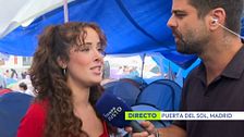 Elena, manifestante que continúa en la acampada de Sol: ''No van a poder desalojarnos, que vengan''