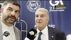 Joan Laporta da por recuperada su relación con Gil Marín: "Hemos limado asperezas"